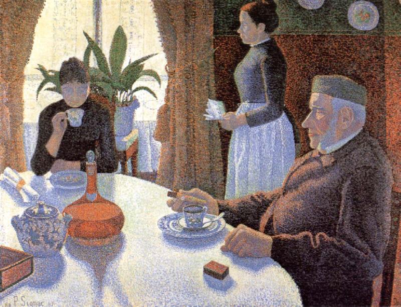 Breakfast, Paul Signac